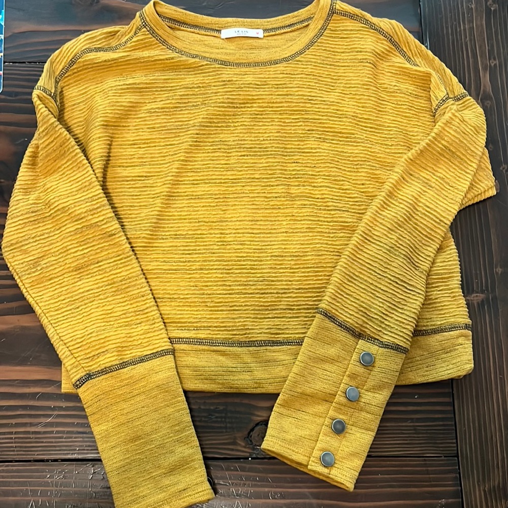 Le Lis crop sweater